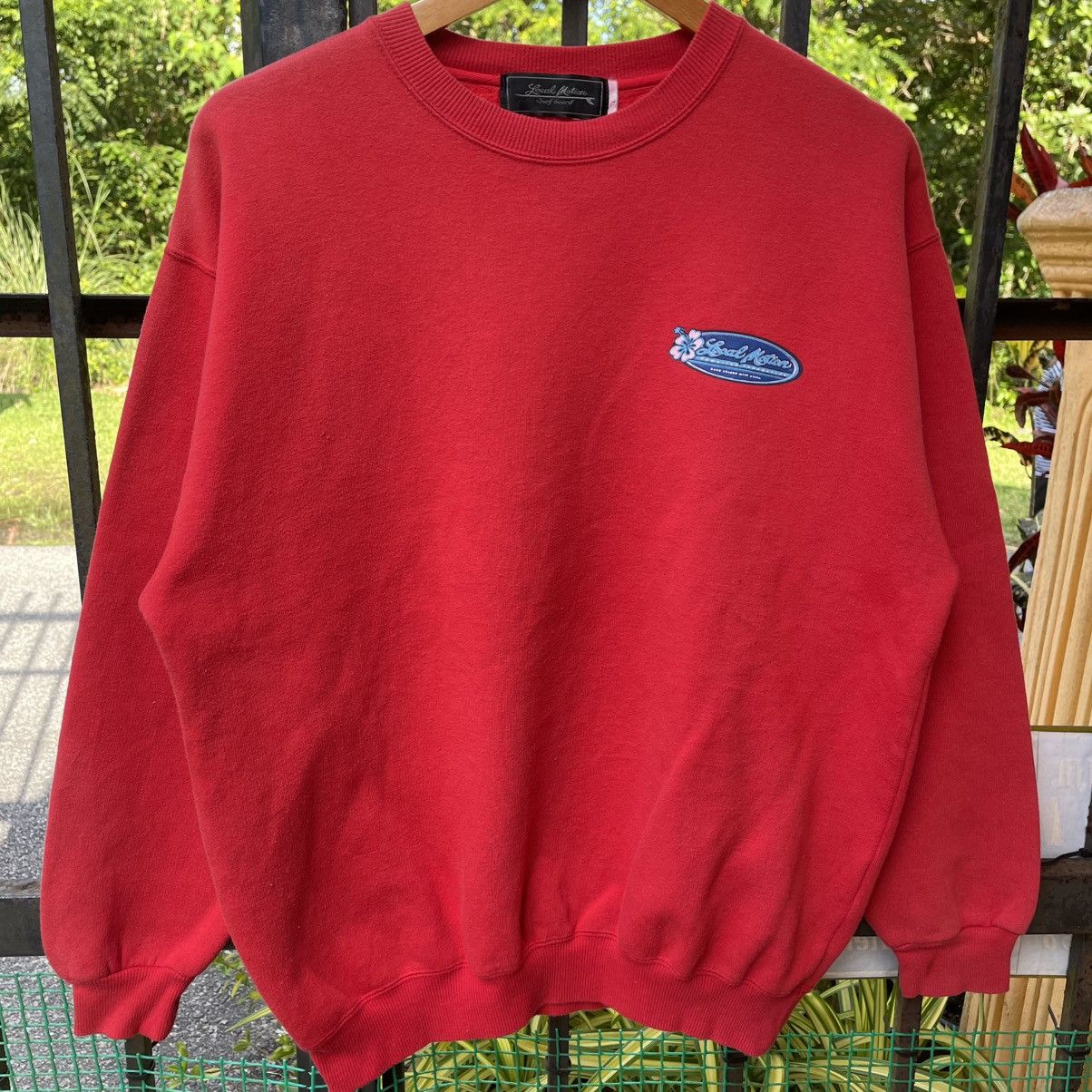 Other 🔥Vintage 90s Local Motion Big Logo Surf Skate Sweatshirts Size US M / EU 48-50 / 2 - 4 Thumbnail