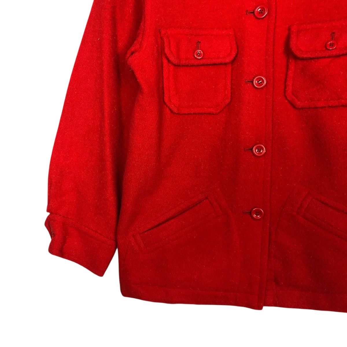 Japanese Brand 🔥VINTAGE WOOL BUTTON JACKET CANDY BOX ISSEY MIYAKE Size US M / EU 48-50 / 2 - 6 Thumbnail