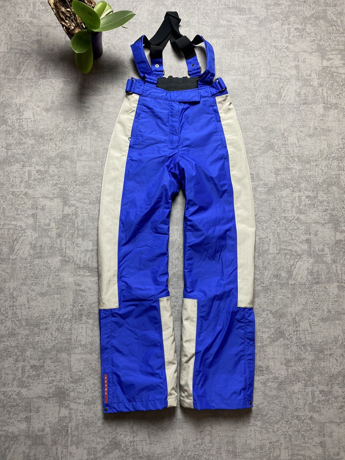 image of Prada Goretex Ski Pants in Blue, Women's (Size 28)
