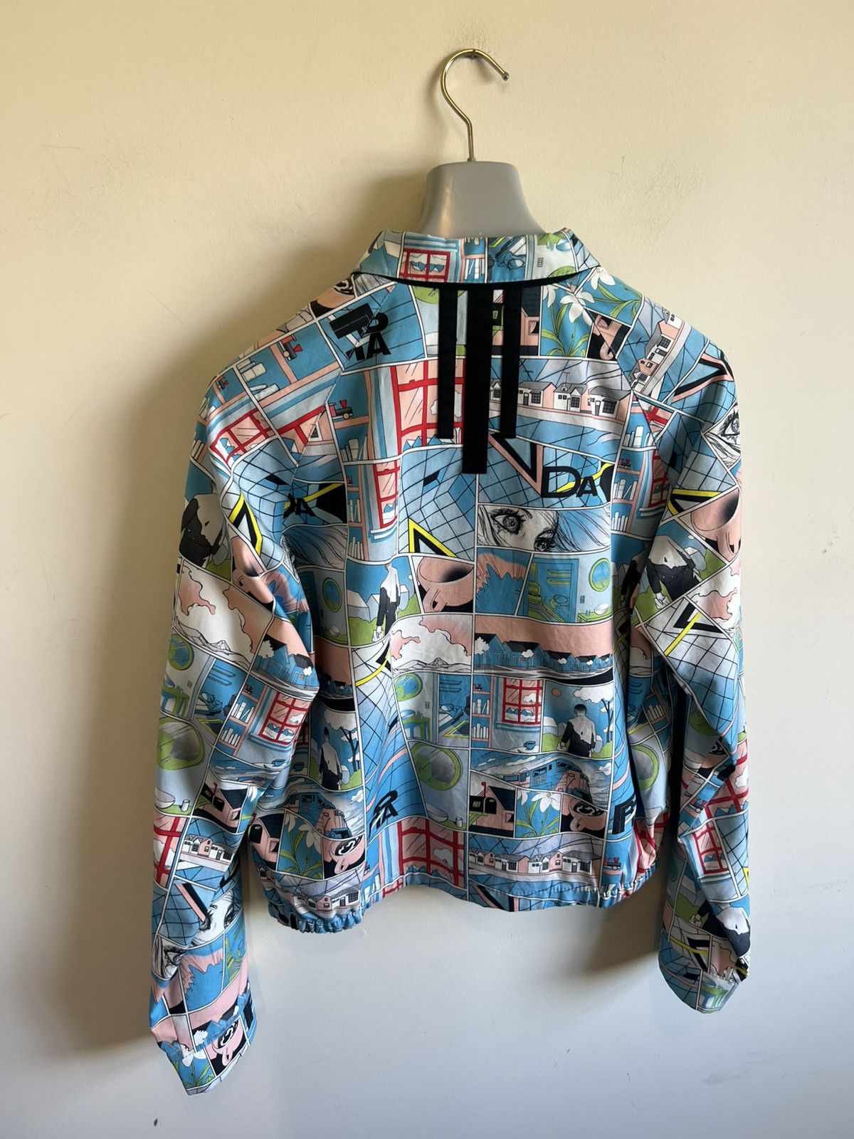 Prada SS18 James Jean Comic Graphic Anime Trucker Jacket Blouson Size US M / EU 48-50 / 2 - 4 Thumbnail