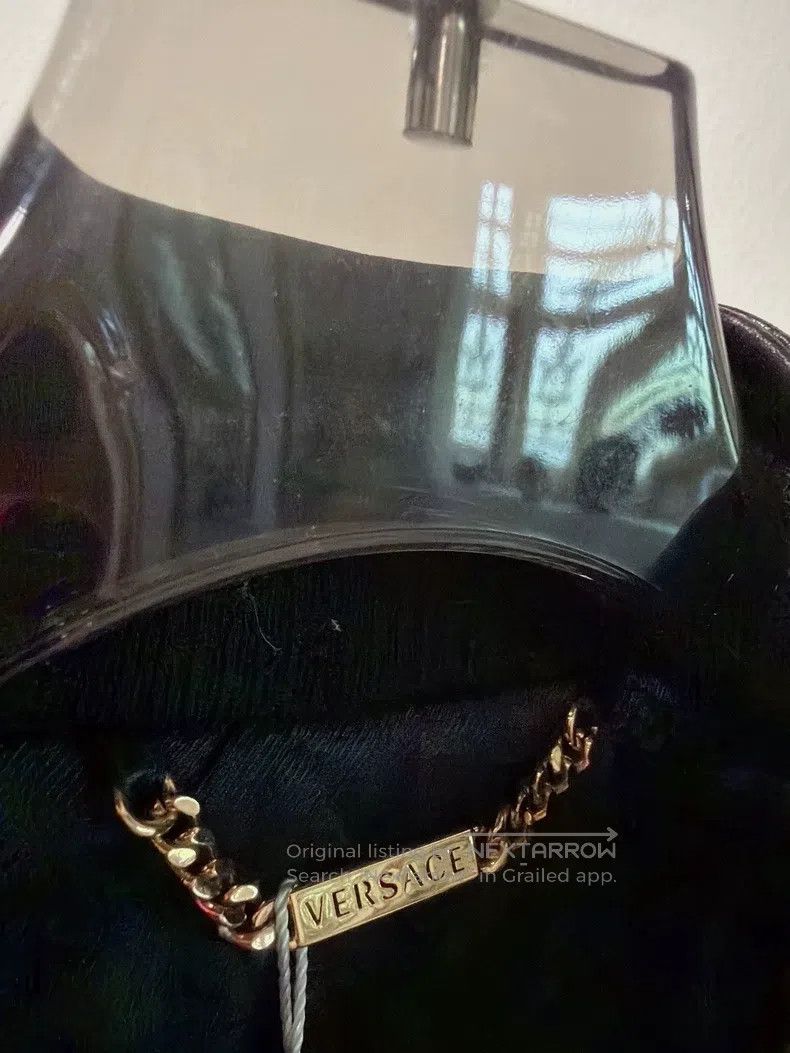 Versace Versace Men's leather jacket Size US S / EU 44-46 / 1 - 2 Thumbnail