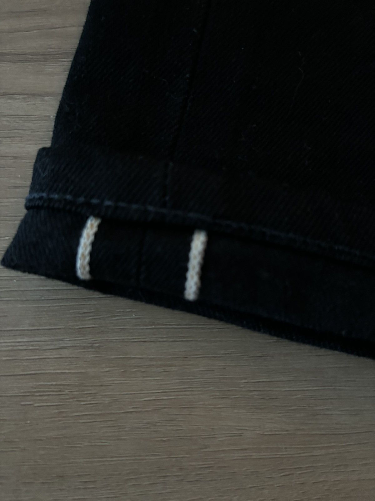 Nudie Jeans Nudie Lean Dead Black Selvage Size US 32 / EU 48 - 2 Thumbnail