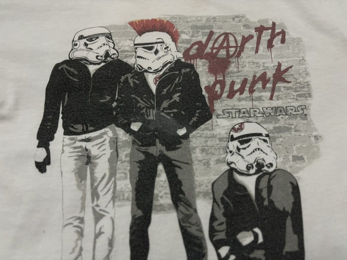 Band Tees × Seditionaries × Star Wars Star Wars “dⒶrth punk” Daft Punk Parody Tshirt Size US S / EU 44-46 / 1 - 3 Thumbnail