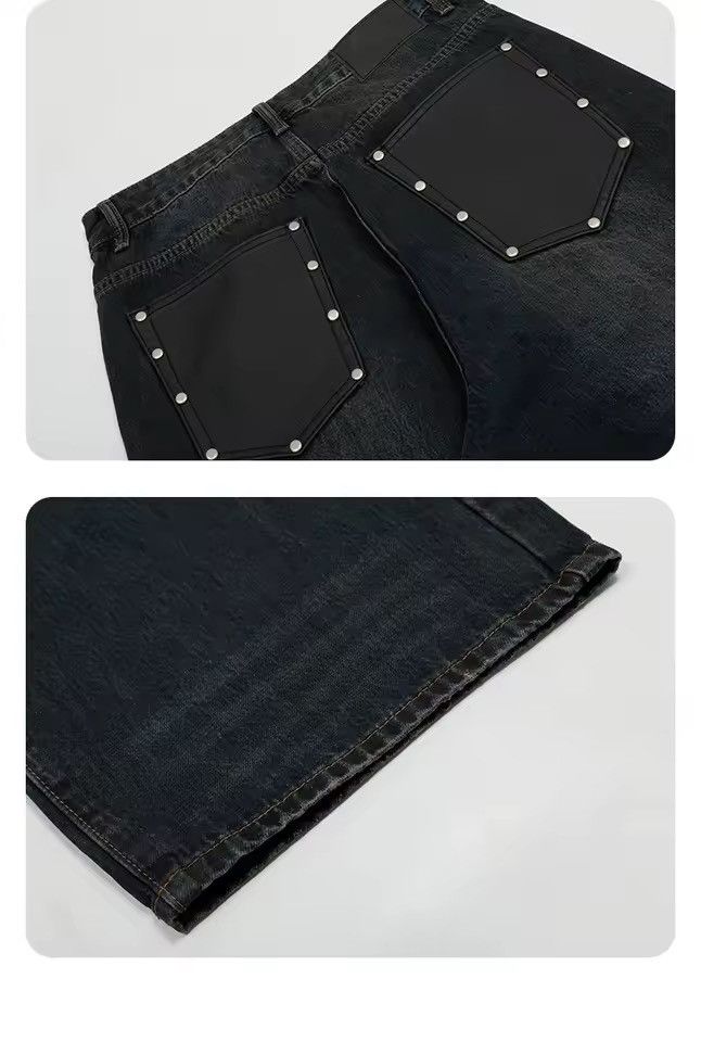 Other Streetwear Punk Baggy Washed Wide Leg Jeans Size US 32 / EU 48 - 7 Thumbnail