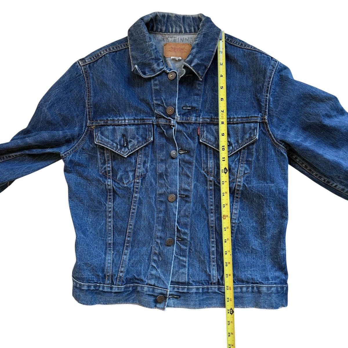 Levi's 1971 Levi’s jacket, Trucker III, 70505-0217 only 2 pockets Size M / US 6-8 / IT 42-44 - 10 Thumbnail