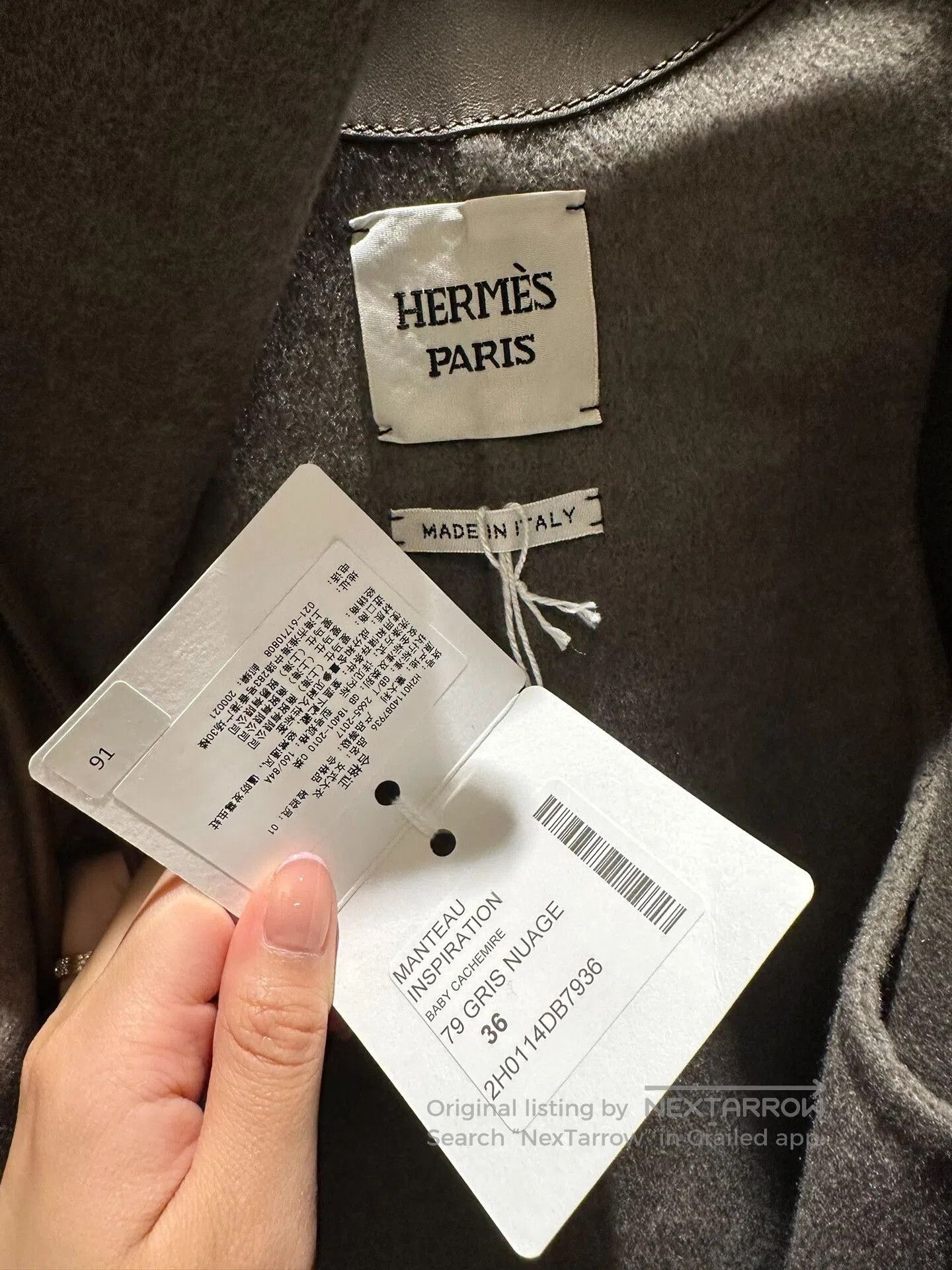 Hermes Hermes Size 36 Wool Coat. Size US S / EU 44-46 / 1 - 3 Thumbnail