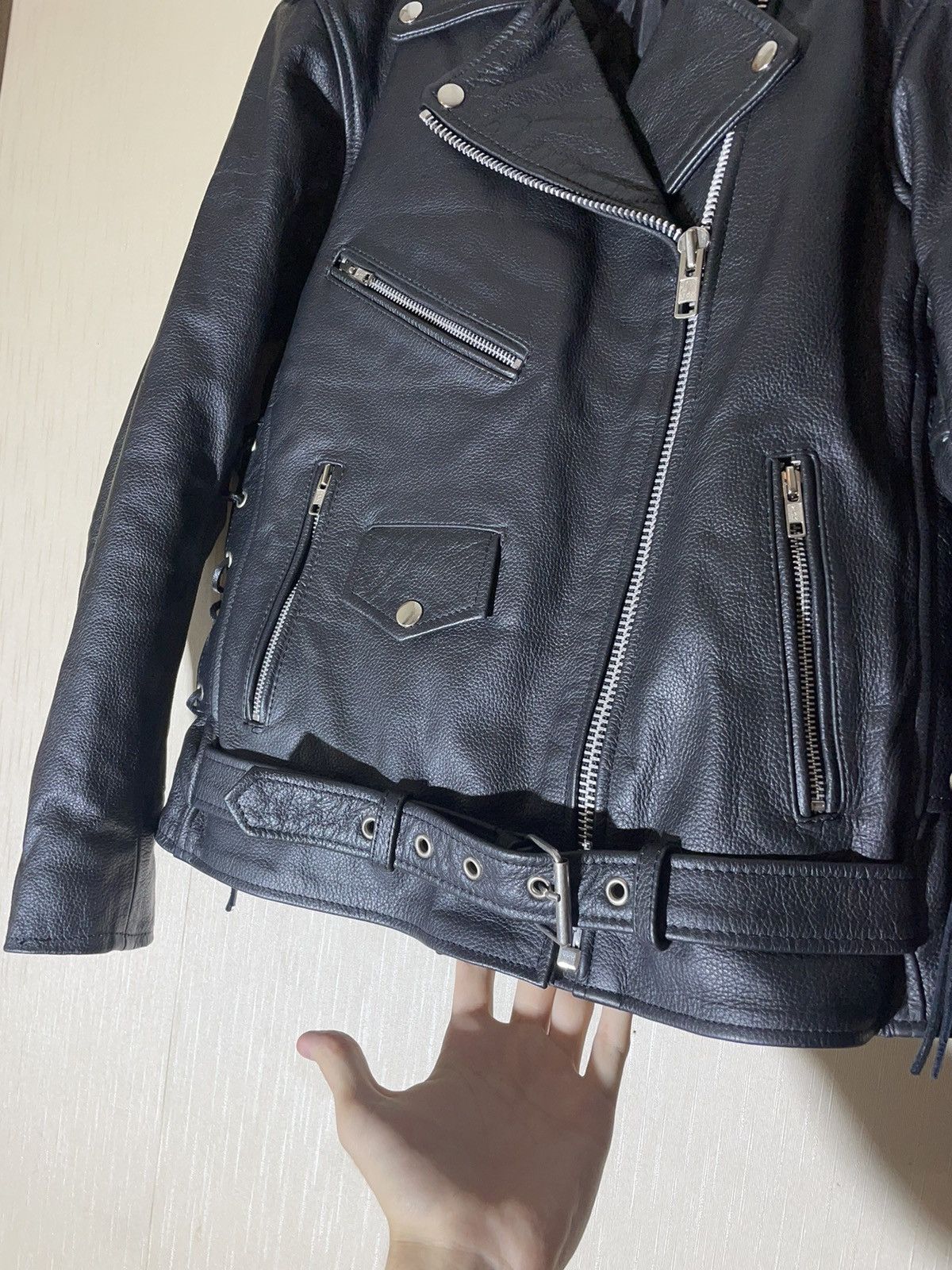 Japanese Brand × Vintage × Yohji Yamamoto Yohji Yamamoto Y’s vintage leather biker jacket Size US S / EU 44-46 / 1 - 4 Thumbnail