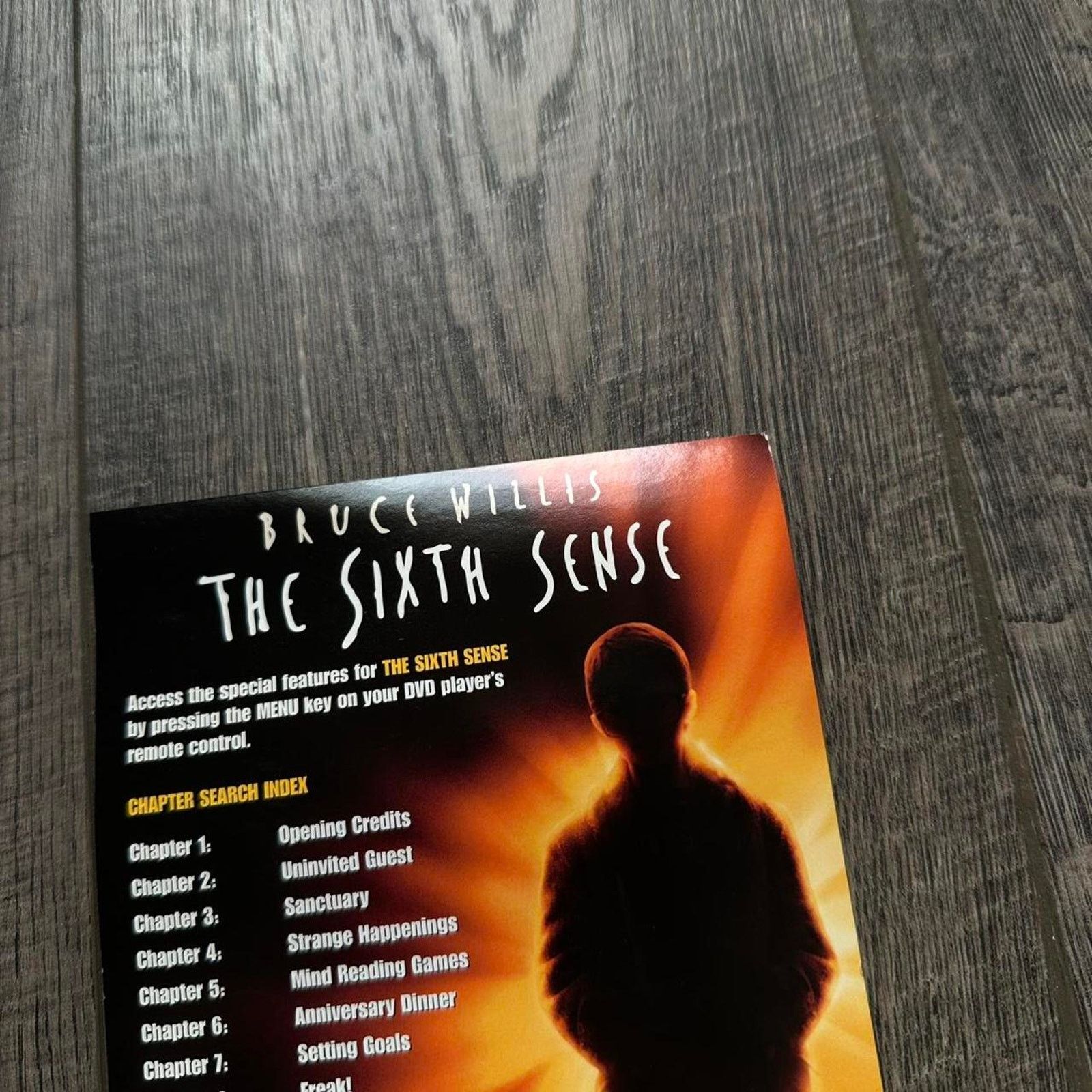 Vintage Vintage Bruce Willis The Sixth Sense Horror Mini Movie Promo Size ONE SIZE - 7 Thumbnail