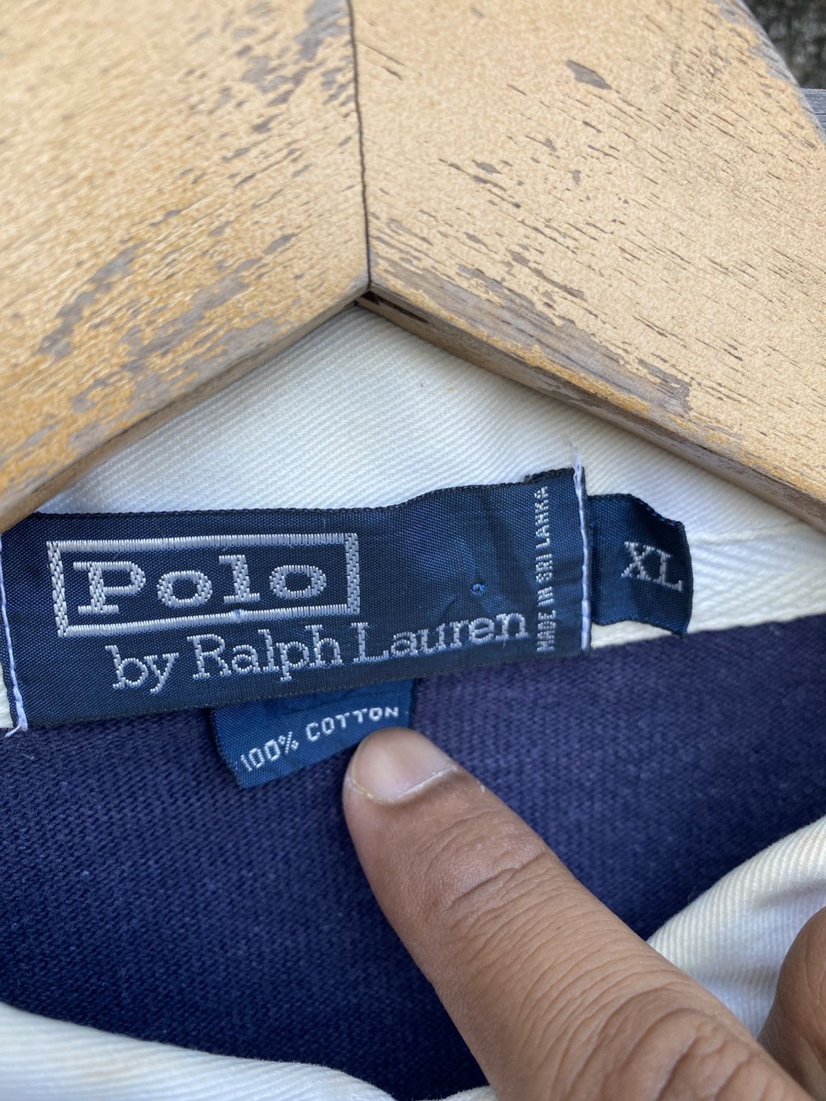 Polo Ralph Lauren Vintage Polo Ralph Lauren Rugby Shirt Size US XL / EU 56 / 4 - 7 Thumbnail
