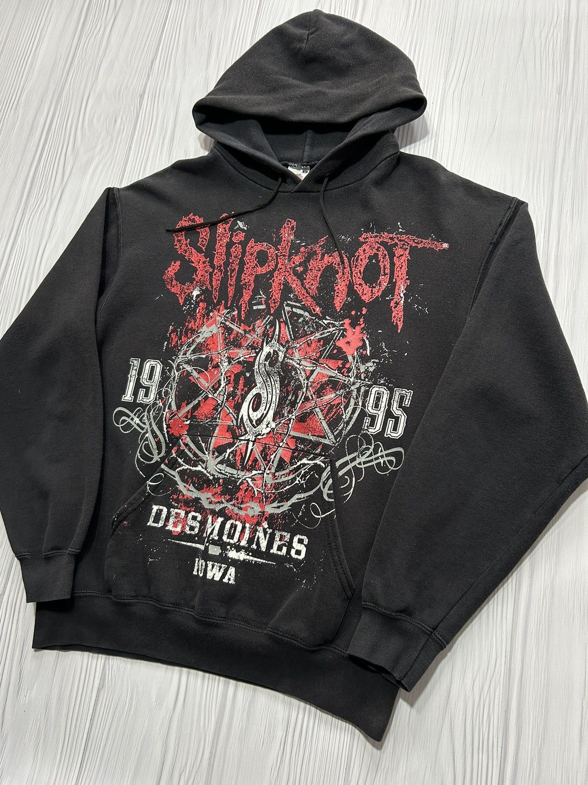 Band Tees Vintage Y2K Allprinted Thrash Metal Band Slipknot Hoodie Size US M / EU 48-50 / 2 - 3 Thumbnail