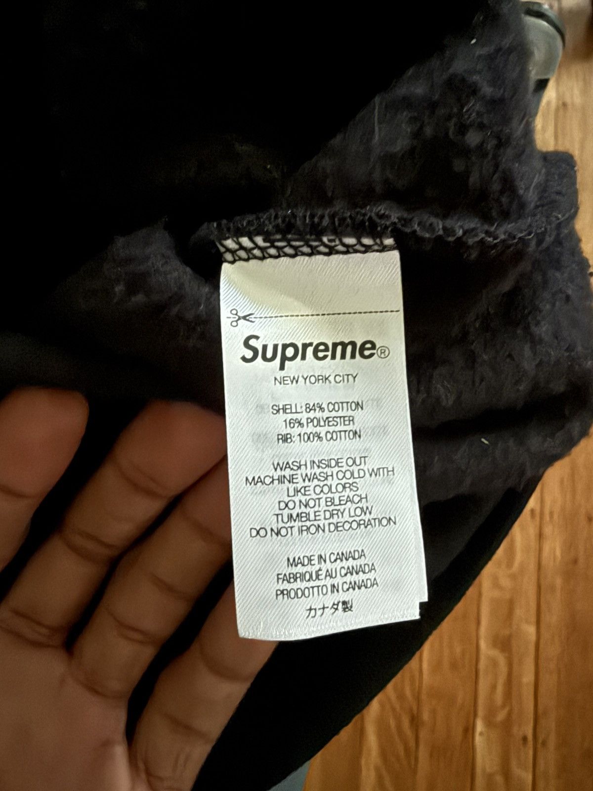 Supreme Devil S Logo Zip Up Hooded Sweatshirt Size US L / EU 52-54 / 3 - 5 Thumbnail