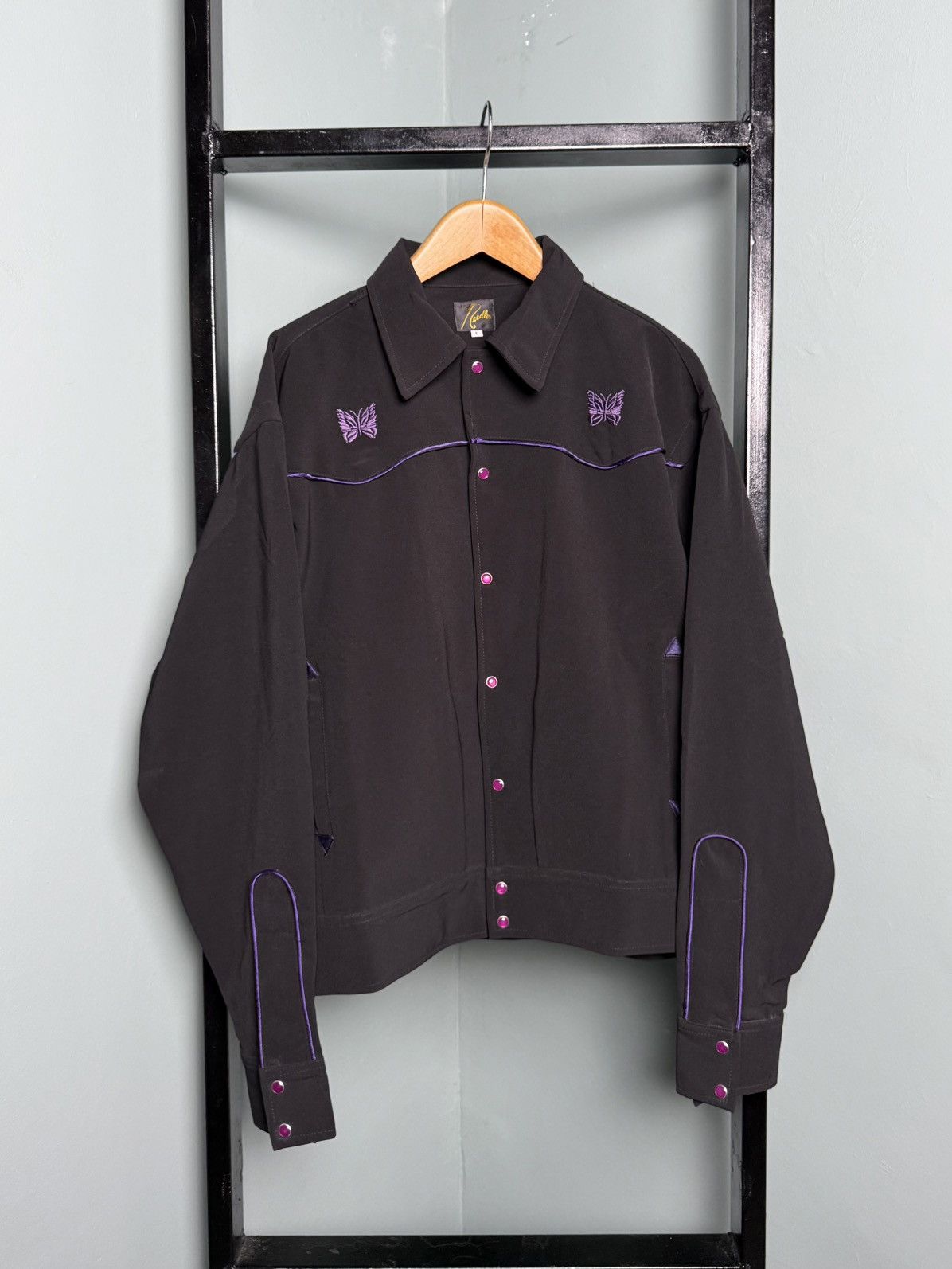 WILDSIDE × Needles PIPING COWBOY Jacket Needles Piping Cowboy Jacket - Purple | Garmentory