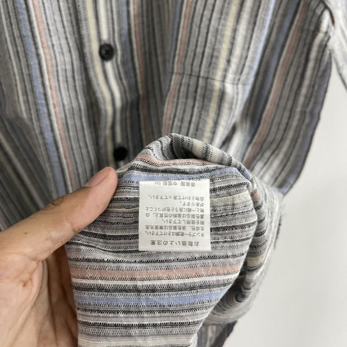 Japanese Brand Feuston - Striped Iconic Shirt Size US M / EU 48-50 / 2 - 5 Thumbnail