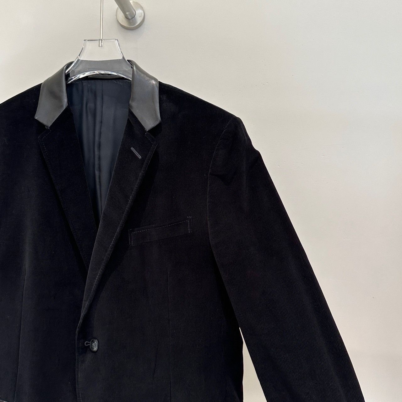 Gucci Gucci corduroy leather collar suits Size 52R - 3 Thumbnail