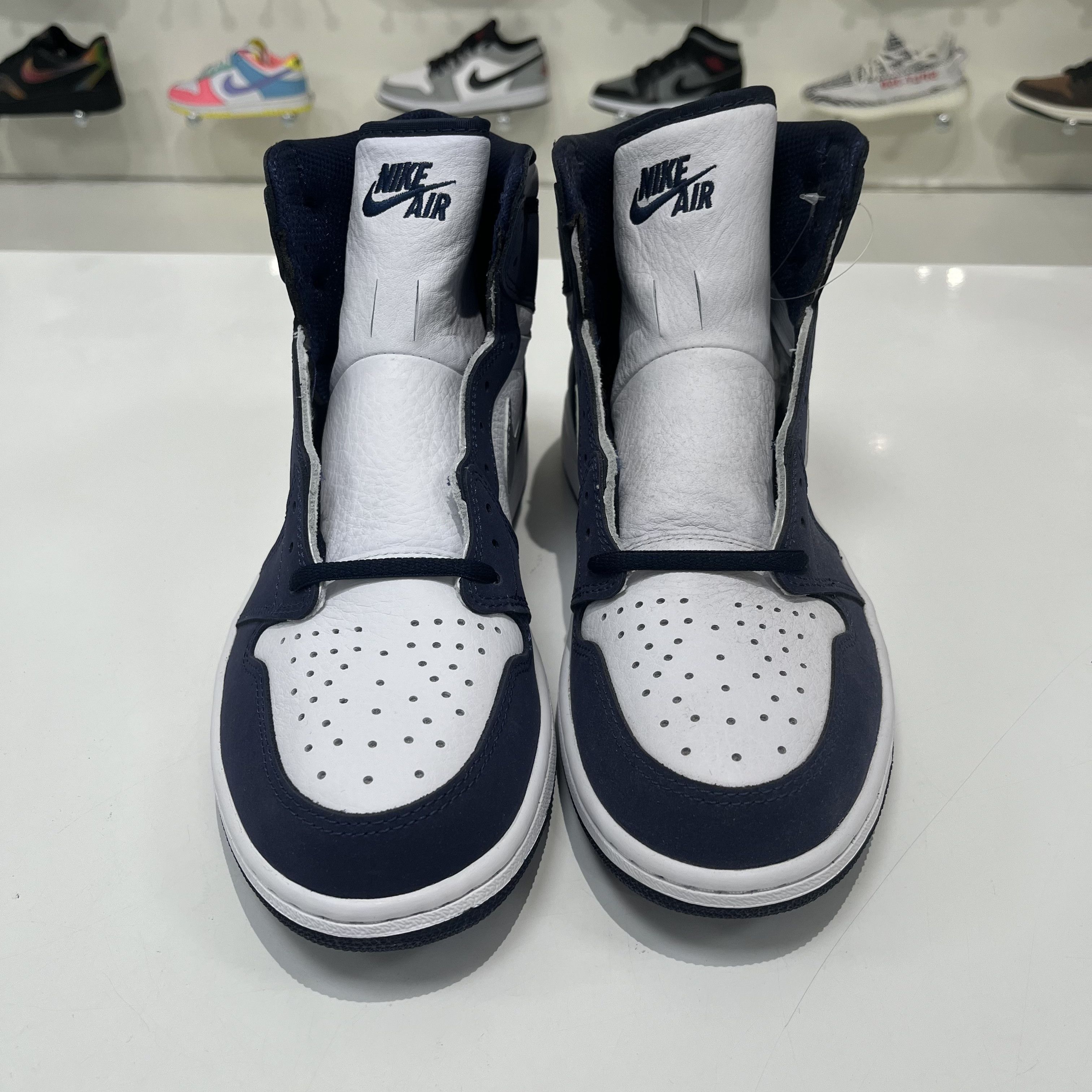 Nike Air Jordan 1 Retro High COJP Midnight Navy 2020 Size US 10 / EU 43 - 5 Thumbnail