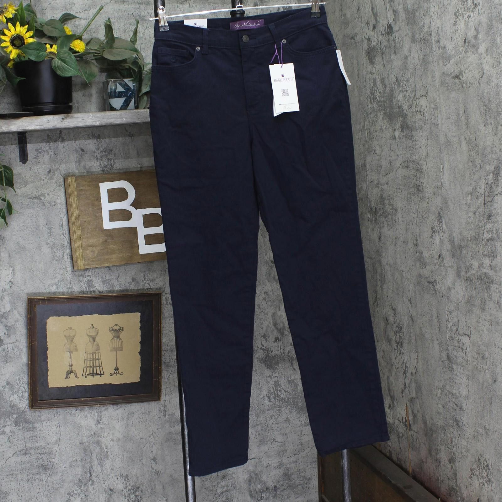 Other Nwt Gloria Vanderbilt Jeans 30223750 Midnight Affair Blue 8 Size 30" / US 8 / IT 44 - 1 Thumbnail