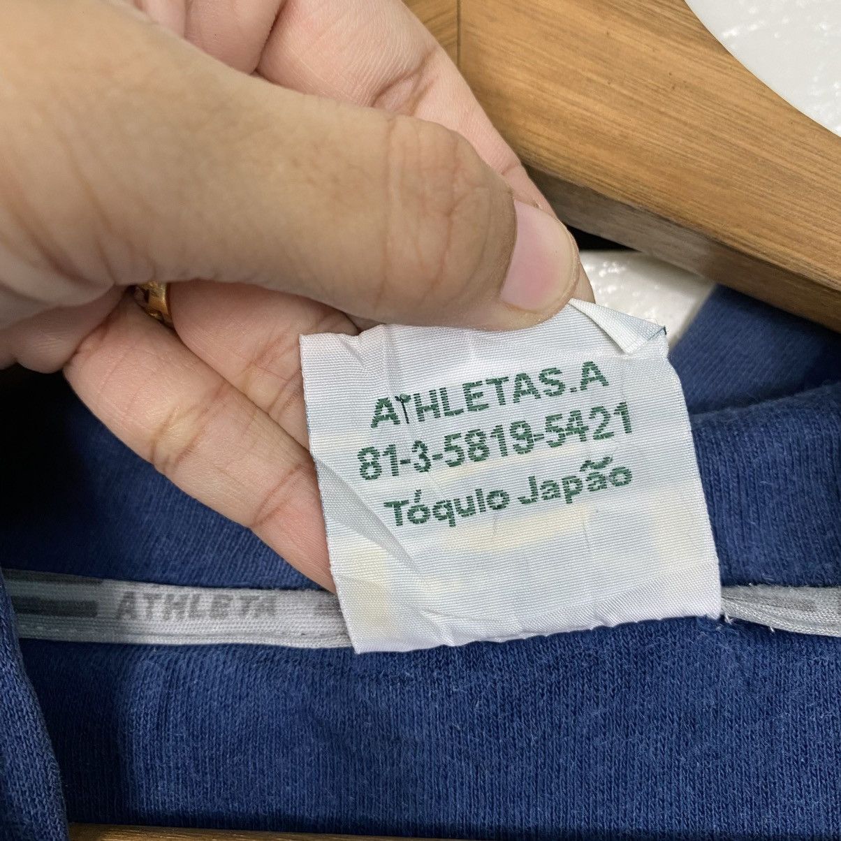 Japanese Brand 📌Vintage Hoodie Pull Over Athleta Big Logo Size US L / EU 52-54 / 3 - 20 Thumbnail