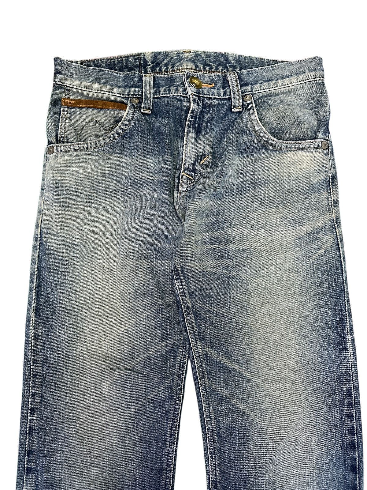 Le Grande Bleu (L.G.B.) Vintage Edwin Japan Zipper Back Pocket . Size US 32 / EU 48 - 3 Thumbnail