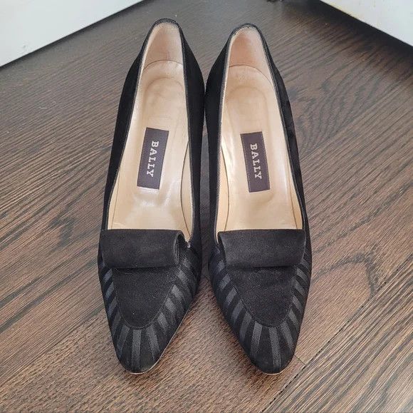 Bally Juliette Suede Pump Size US 5 / IT 35 - 3 Thumbnail