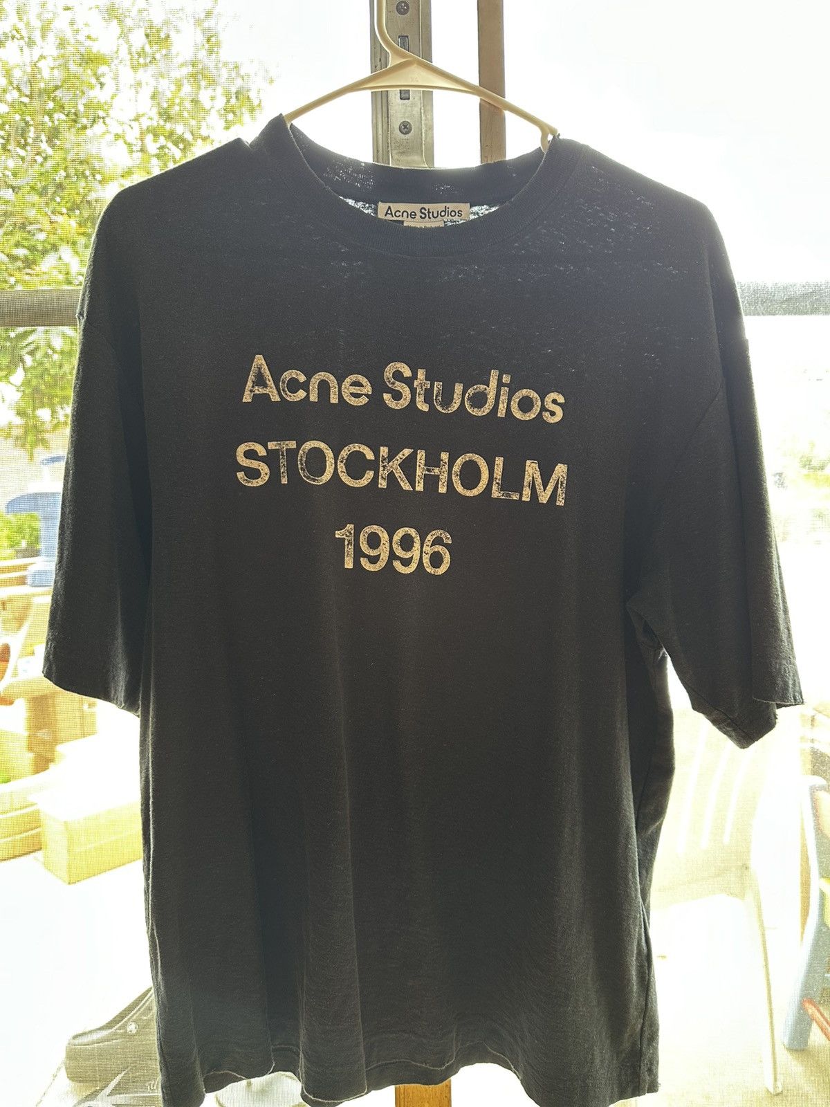 Acne Studios ACNE STUDIOS Men T-Shirts CL0309 900 Black