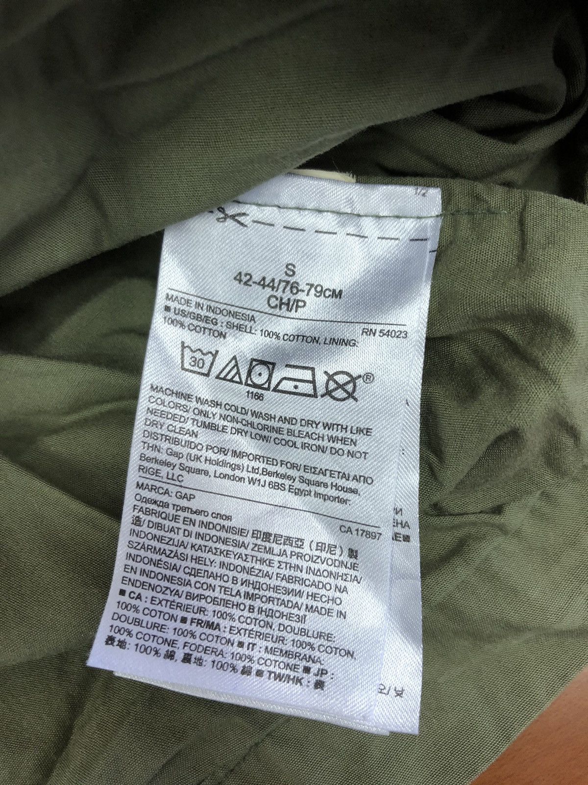 Gap Gap Military Style Jacket Size US S / EU 44-46 / 1 - 13 Thumbnail
