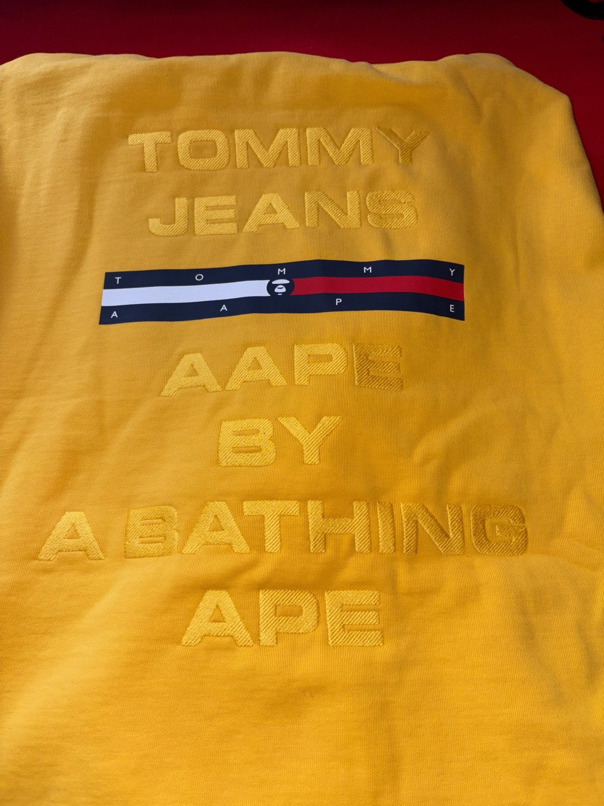 Aape × Tommy Hilfiger Bape x Tommy Hilfiger Hoodie 🦧 Size US L / EU 52-54 / 3 - 3 Thumbnail