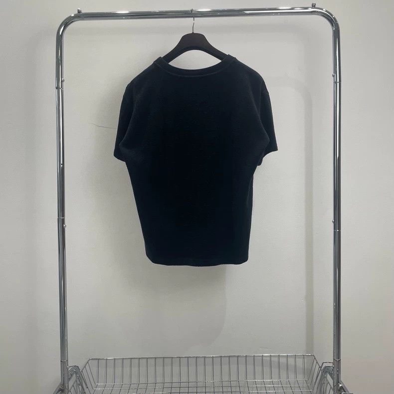 Louis Vuitton Louis Vuitton Black short sleeve T-shirt with full logo an Size US L / EU 52-54 / 3 - 2 Thumbnail