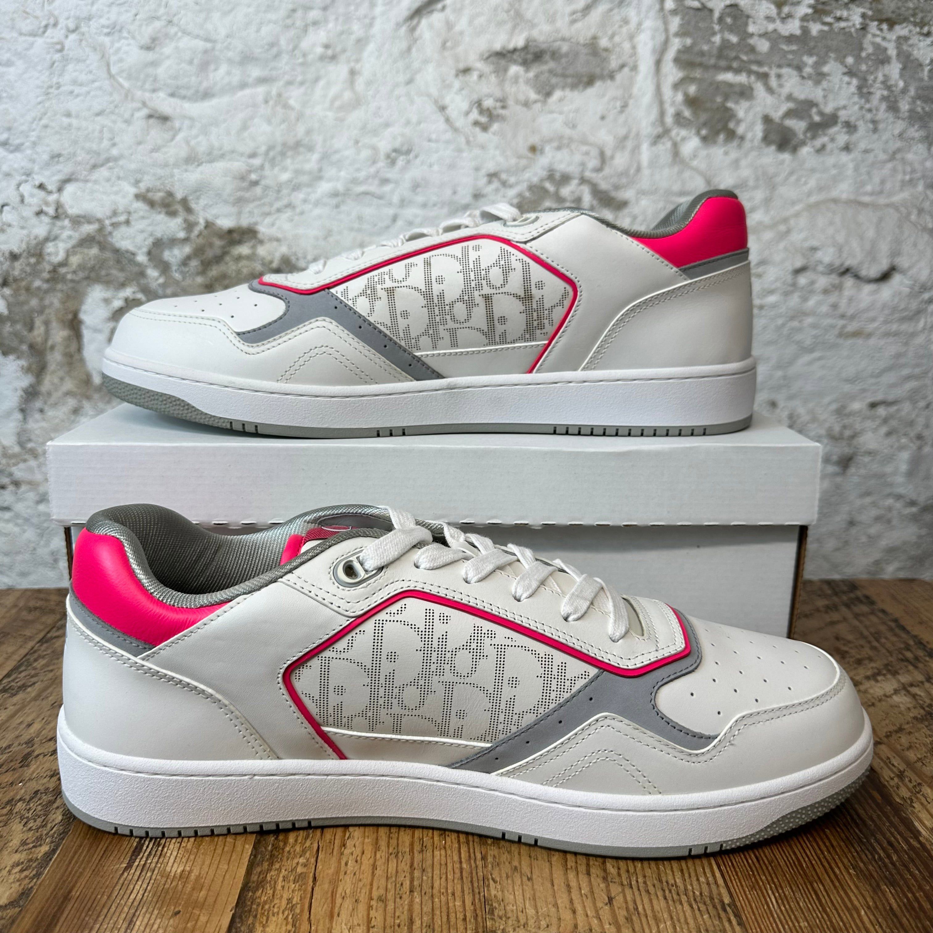 Dior Dior B27 Monogram Pink White Sneaker Sz 15 (48) Size US 15 / EU 48 - 2 Thumbnail