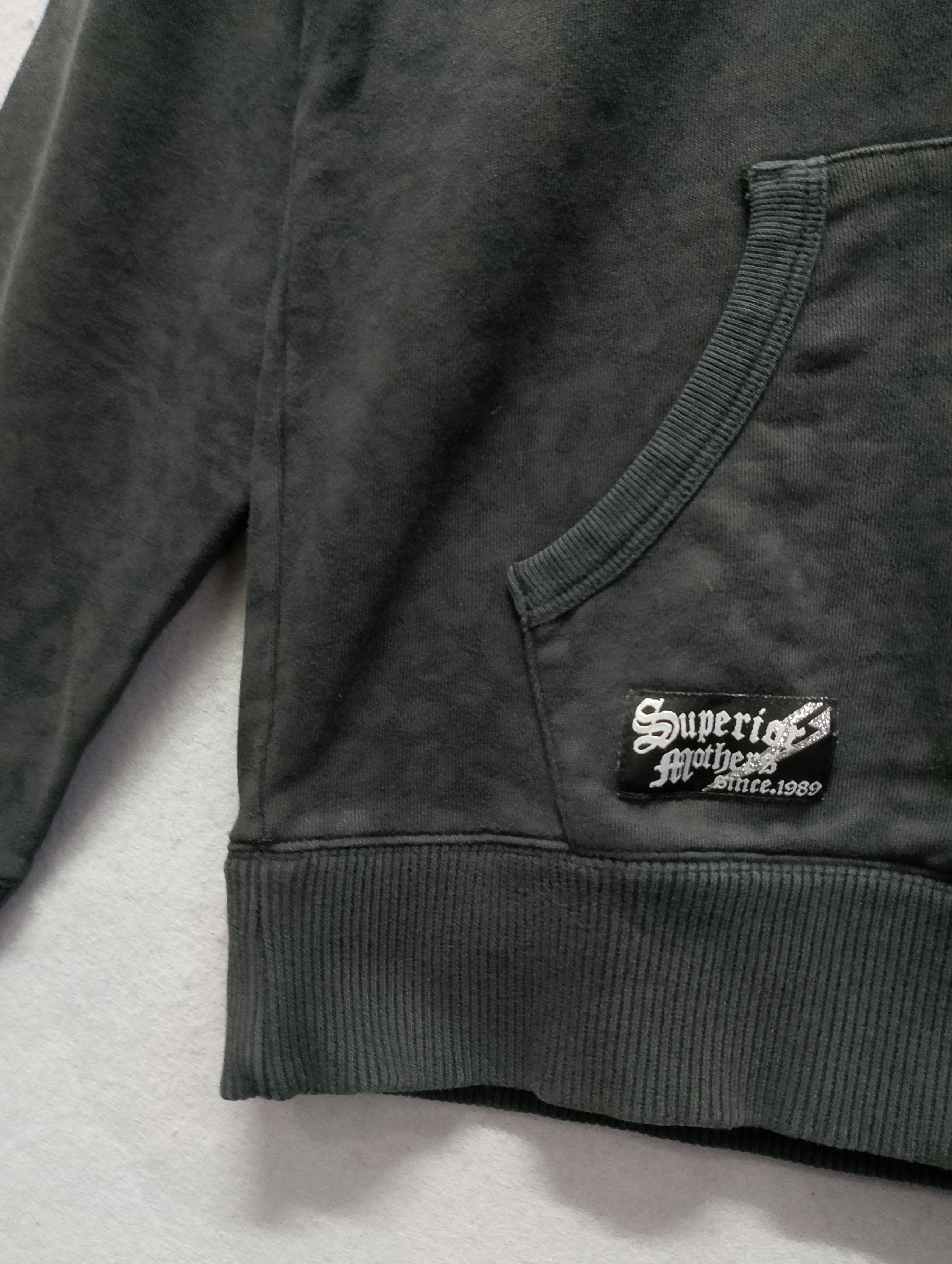 Japanese Brand MCD Zip Hoodie Superior Mothers Graphic Hardcore Surf Style Size US L / EU 52-54 / 3 - 6 Thumbnail