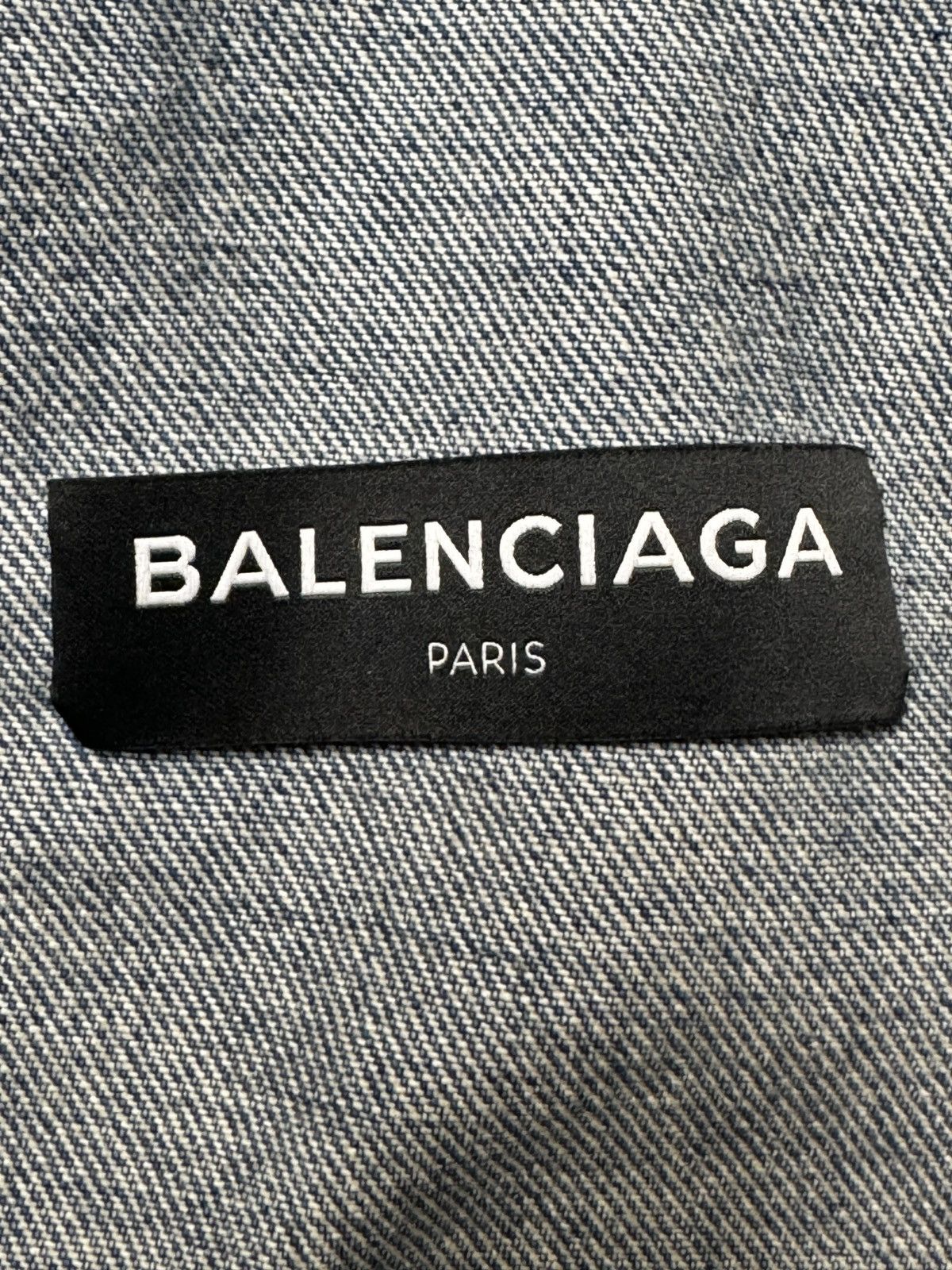 Balenciaga Balenciaga 2017 Campaign Denim jacket Size US S / EU 44-46 / 1 - 3 Thumbnail