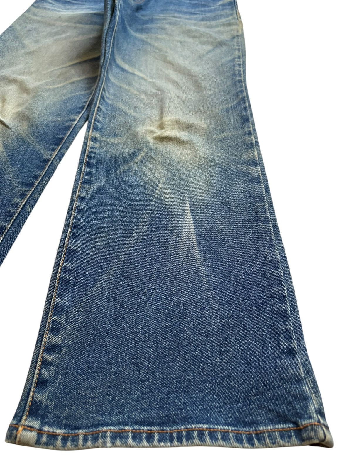 Japanese Brand Vintage Japanese Brand Honeycomb Mud Wash Baggy Jeans Size US 32 / EU 48 - 7 Thumbnail