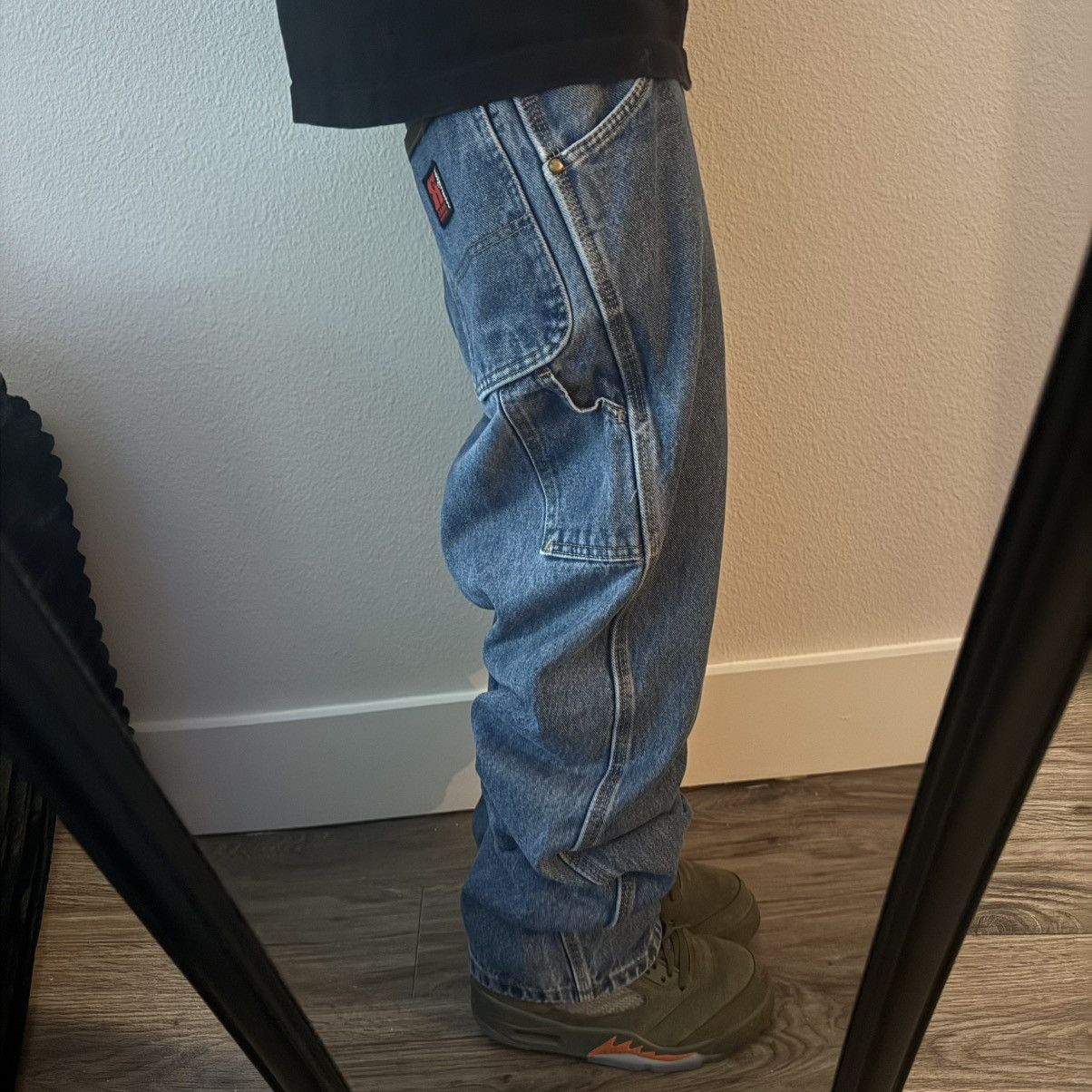 Other Vintage Y2K/2000s Baggy Medium Wash Skater Streetwear Jeans! Size US 34 / EU 50 - 2 Thumbnail