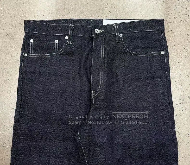 Neighborhood Neighborhood size L Raw Denim Jeans, Original Indigo Denim Size US 27 - 3 Thumbnail