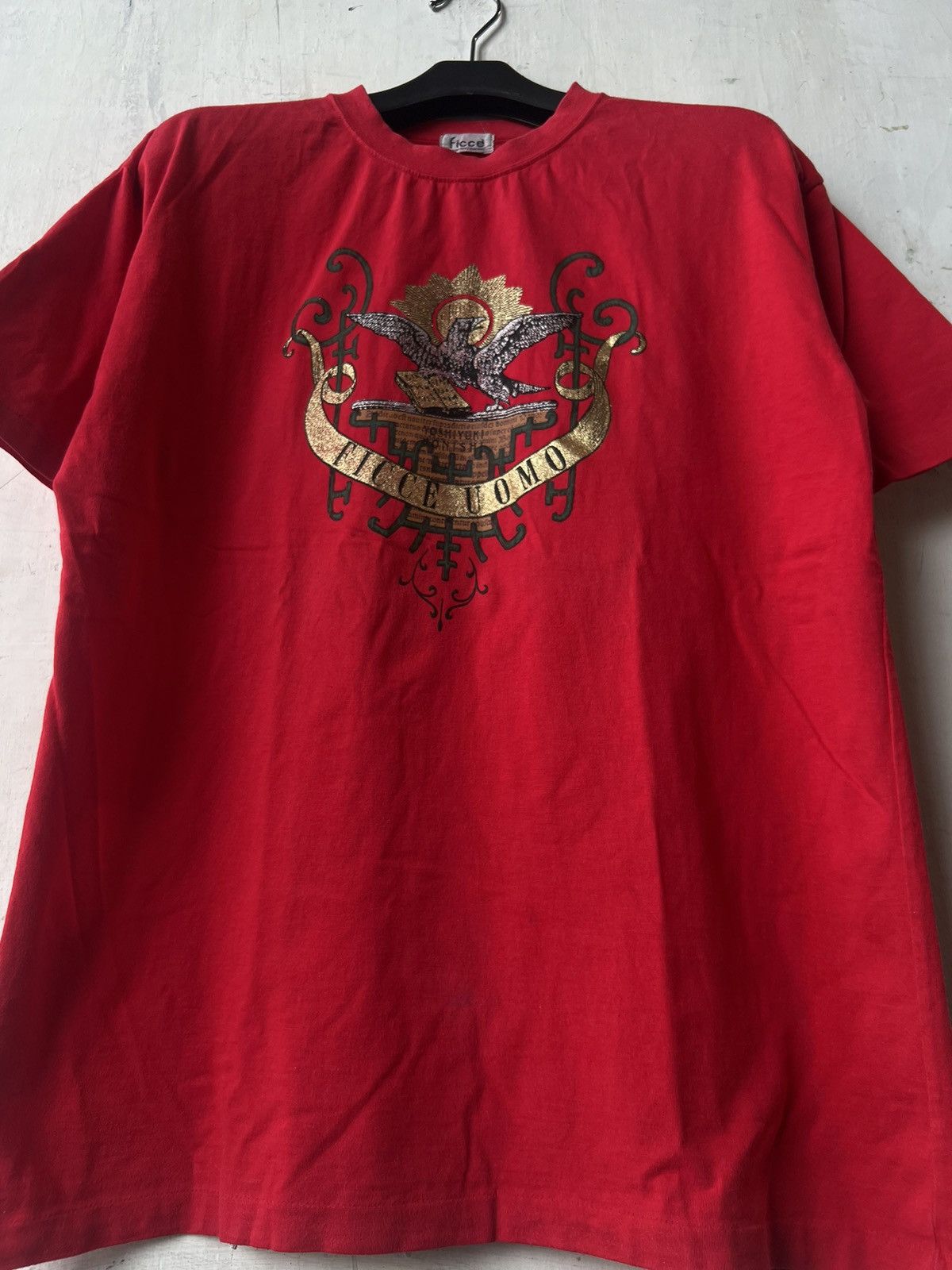 Japanese Brand × Yoshiyuki Konishi Vintage Ficce Uomo Tee Size US M / EU 48-50 / 2 - 6 Thumbnail