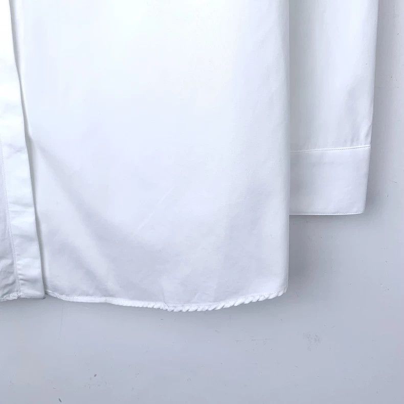 Givenchy Givenchy Givenchy White Long Sleeve ButtonUp Shirt -2507 Size US M / EU 48-50 / 2 - 4 Thumbnail