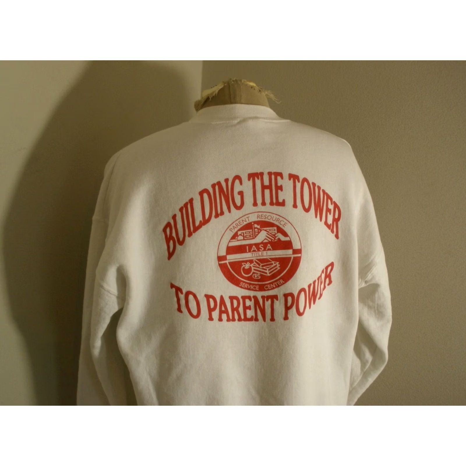 Fruit Of The Loom VINTAGE God Bless America Statue of Liberty Sept 11 2001 Sweatshirt XL White Fruit of the Loom Unisex Sweatshirt Size US XL / EU 56 / 4 - 6 Thumbnail