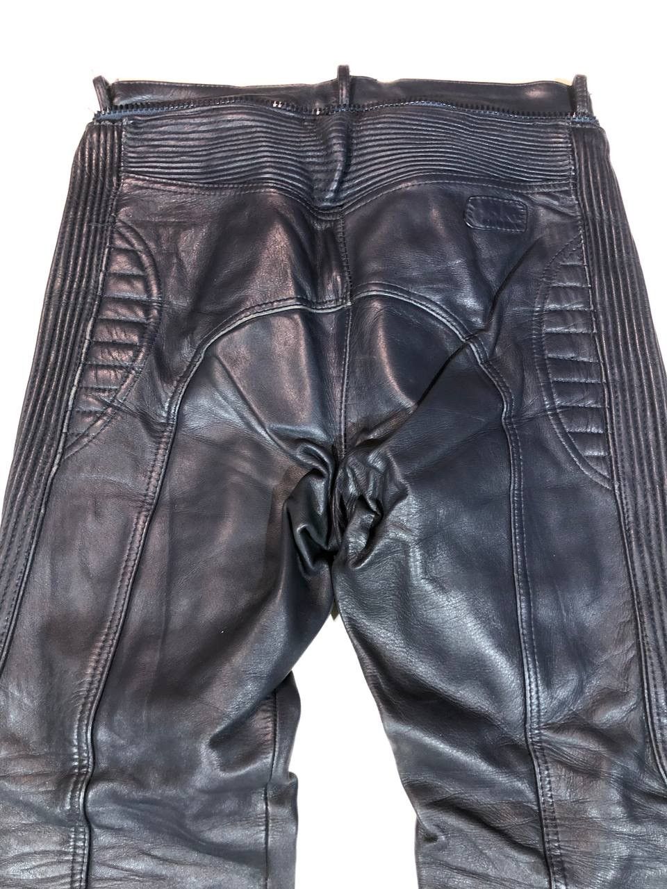 Leather × Vintage Vintage Leather Moto Biker Pants Size US 32 / EU 48 - 7 Thumbnail