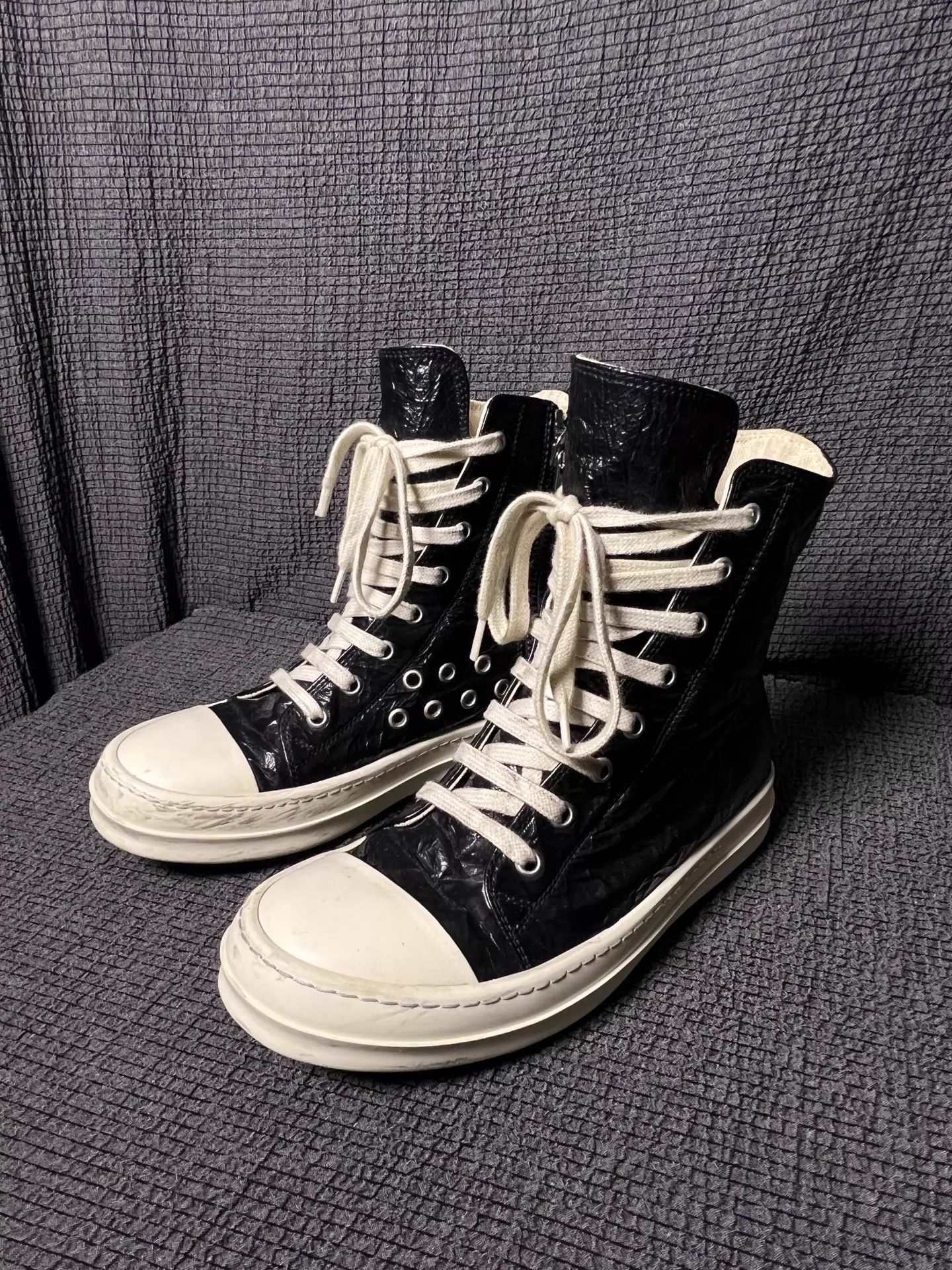 Rick Owens Rick Owens 25ss Tin-Paper Porous Big Converse 36-37 Size US 5.5 / IT 35.5 - 1 Thumbnail