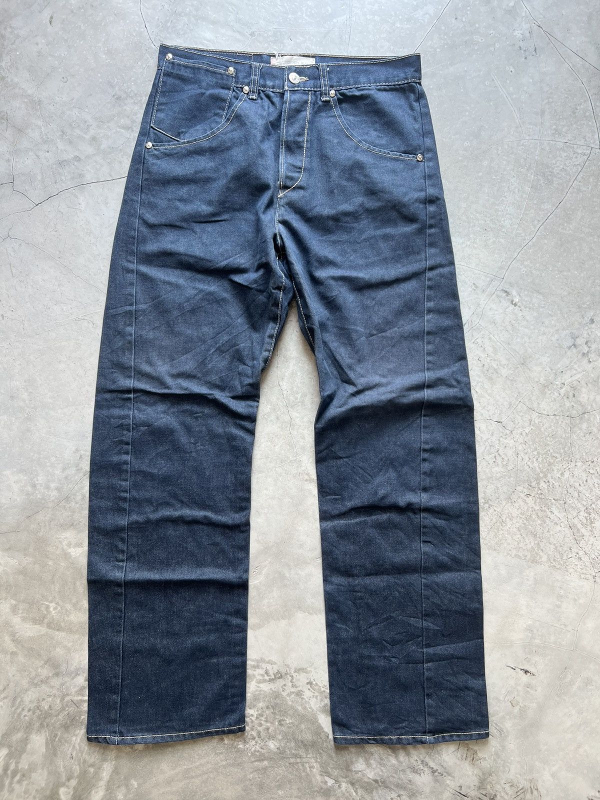 Levi's Vintage Levis Engineered Twisted Jeans Tag W30 Actual 31x29 Size US 34 / EU 50 - 2 Thumbnail