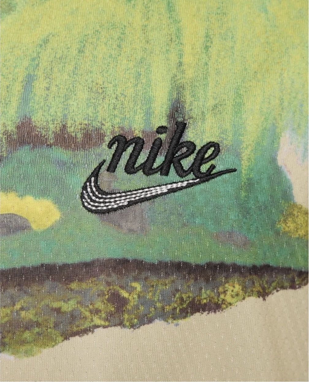 Nike Nike Cherry Blossom Casual Shirt Shorts Tan Size US M / EU 48-50 / 2 - 4 Thumbnail