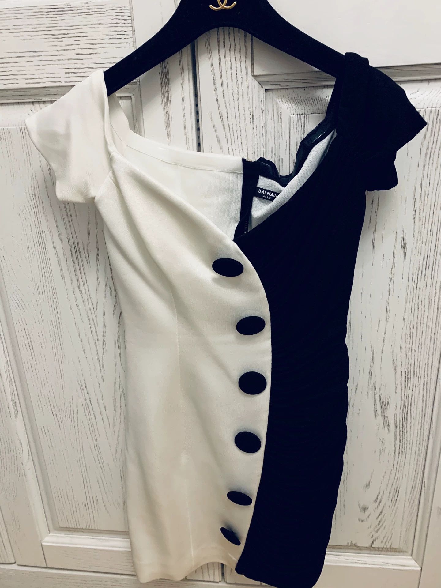 Balmain Balmain Elastic Dress Size 36 Size XS / US 0-2 / IT 36-38 - 1 Thumbnail