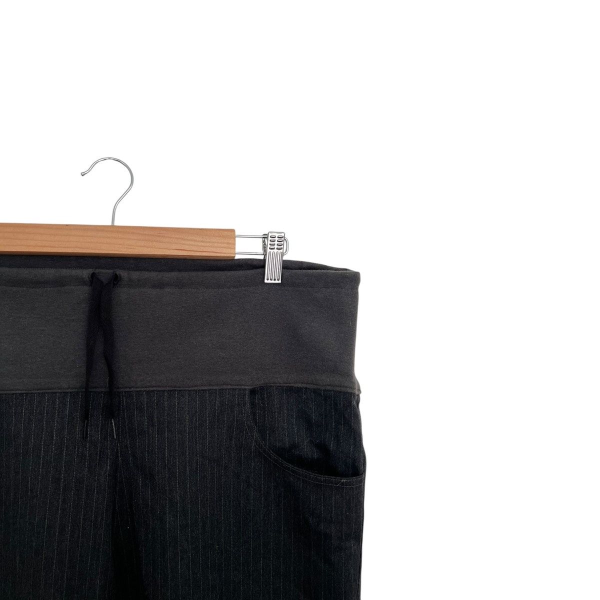 Japanese Brand Cfp led rechwe pinestripe sweat pants Size US 33 - 2 Thumbnail