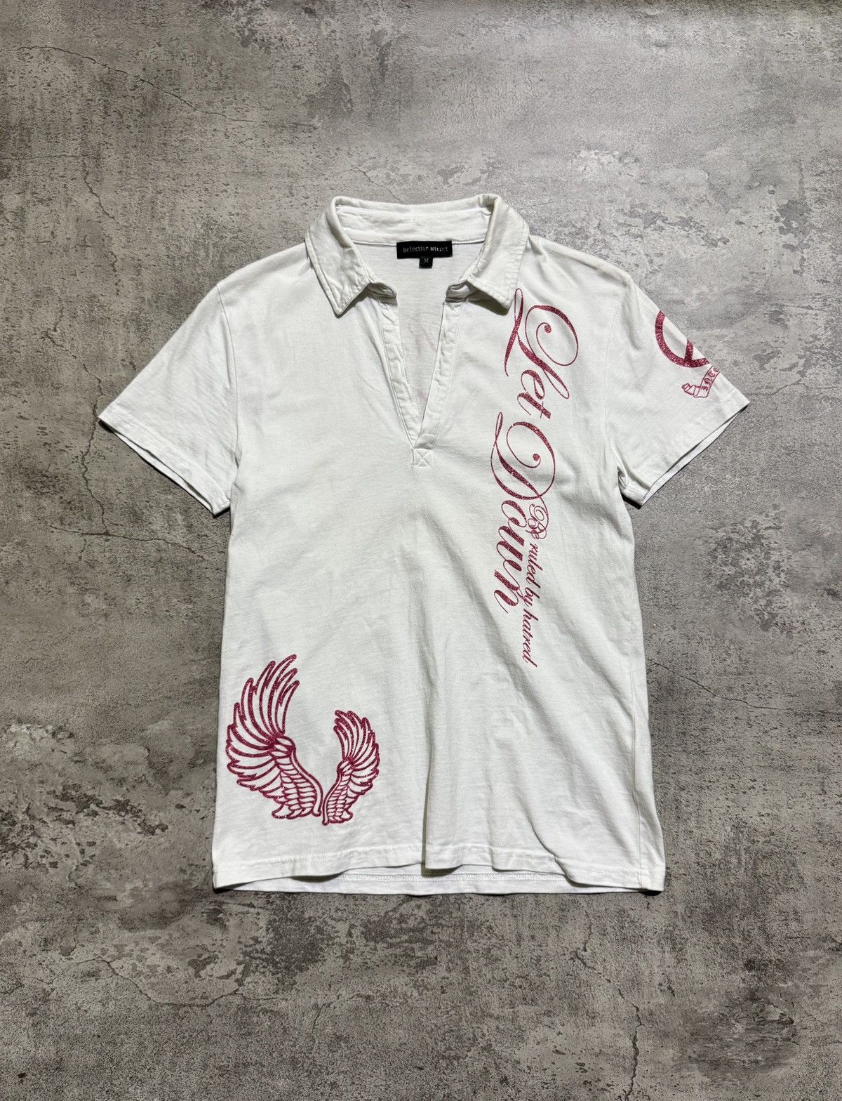 Hysteric Glamour Y2k Detective struct Gothic ifsixwasnine Polo Shirt Size US S / EU 44-46 / 1 - 1 Thumbnail