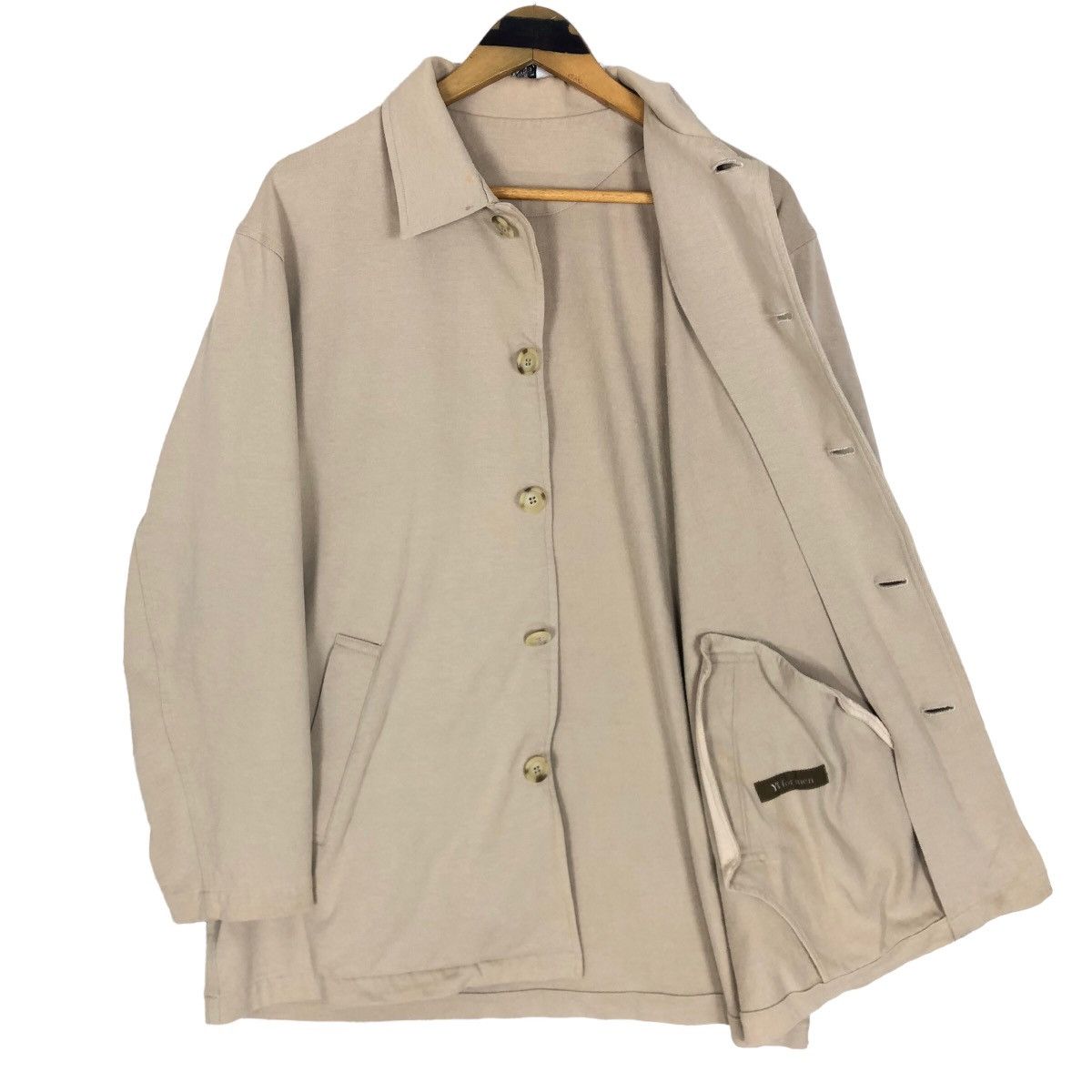 Yohji Yamamoto Vintage 90s Y’s For Men Yohji Yamamoto 1993A/W Light Jacket Size US L / EU 52-54 / 3 - 9 Thumbnail