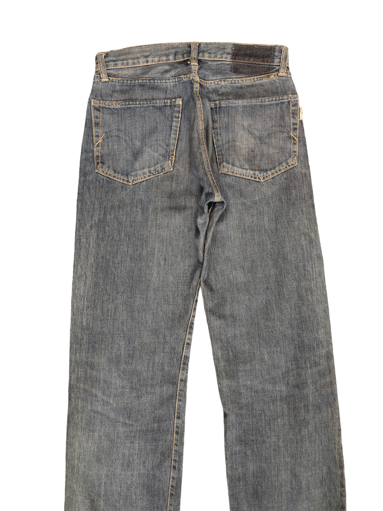 Studio D'Artisan 1990s Studio D Artisan Lot 0205 Selvedge Distress Jeans Size US 30 / EU 46 - 11 Thumbnail