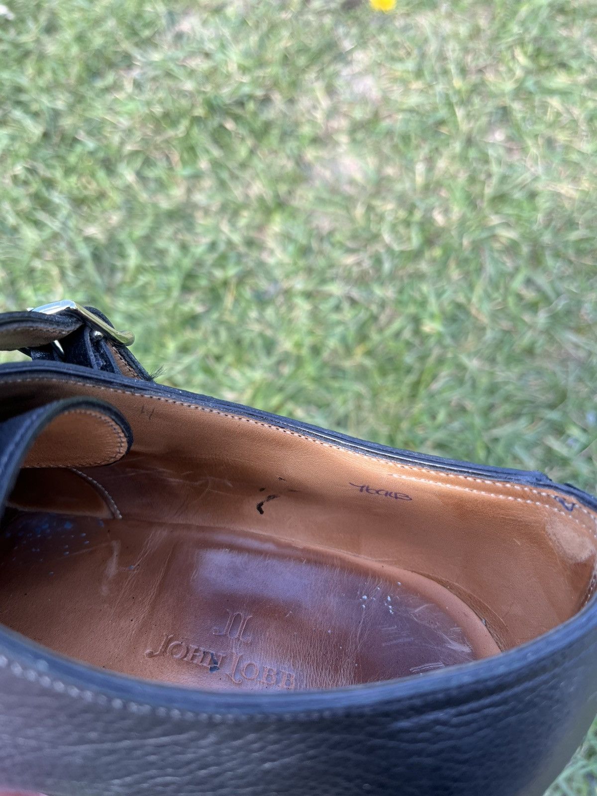 John Lobb John Lobb William Double Monk Strap Leather Shoes Size US 9.5 / EU 42-43 - 9 Thumbnail