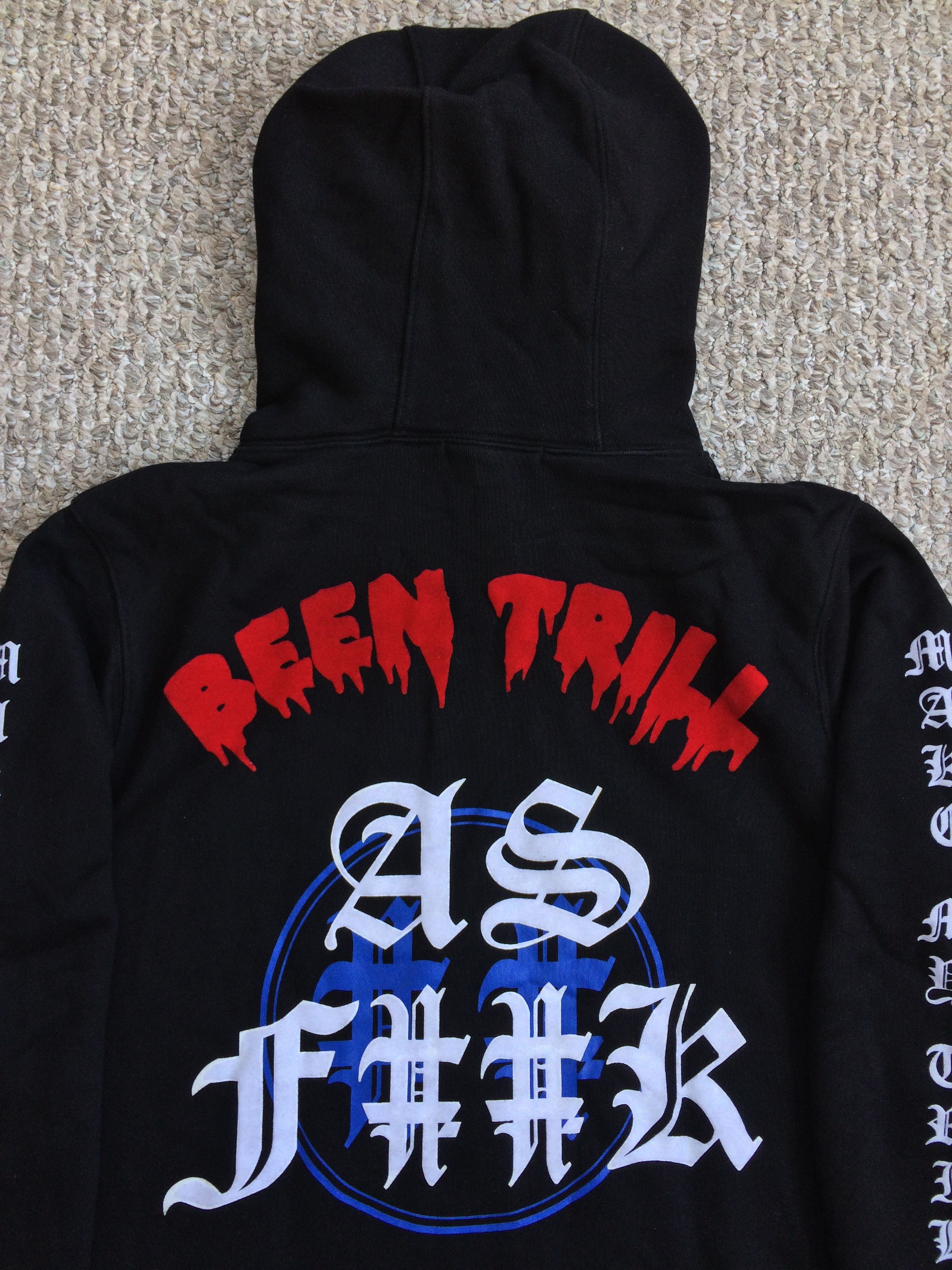 Been Trill Virgil Abloh OG Been Trill Logo Zip Hoodie Grailed