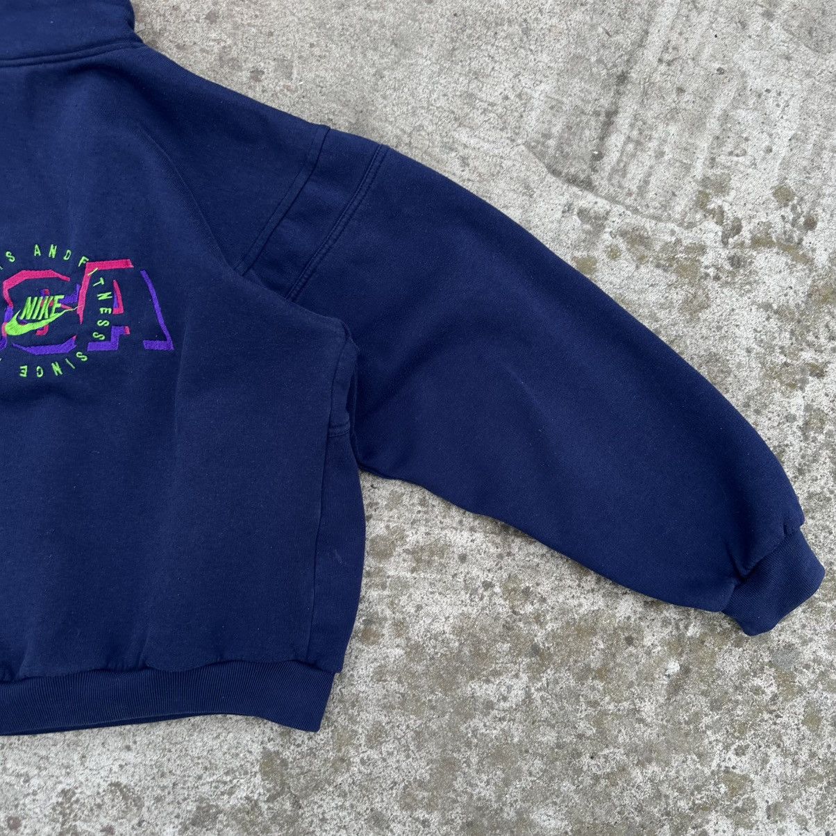 Vintage Vintage Nike Zip 1/4 Sweater 90s Sweatshirt Size US S / EU 44-46 / 1 - 4 Thumbnail