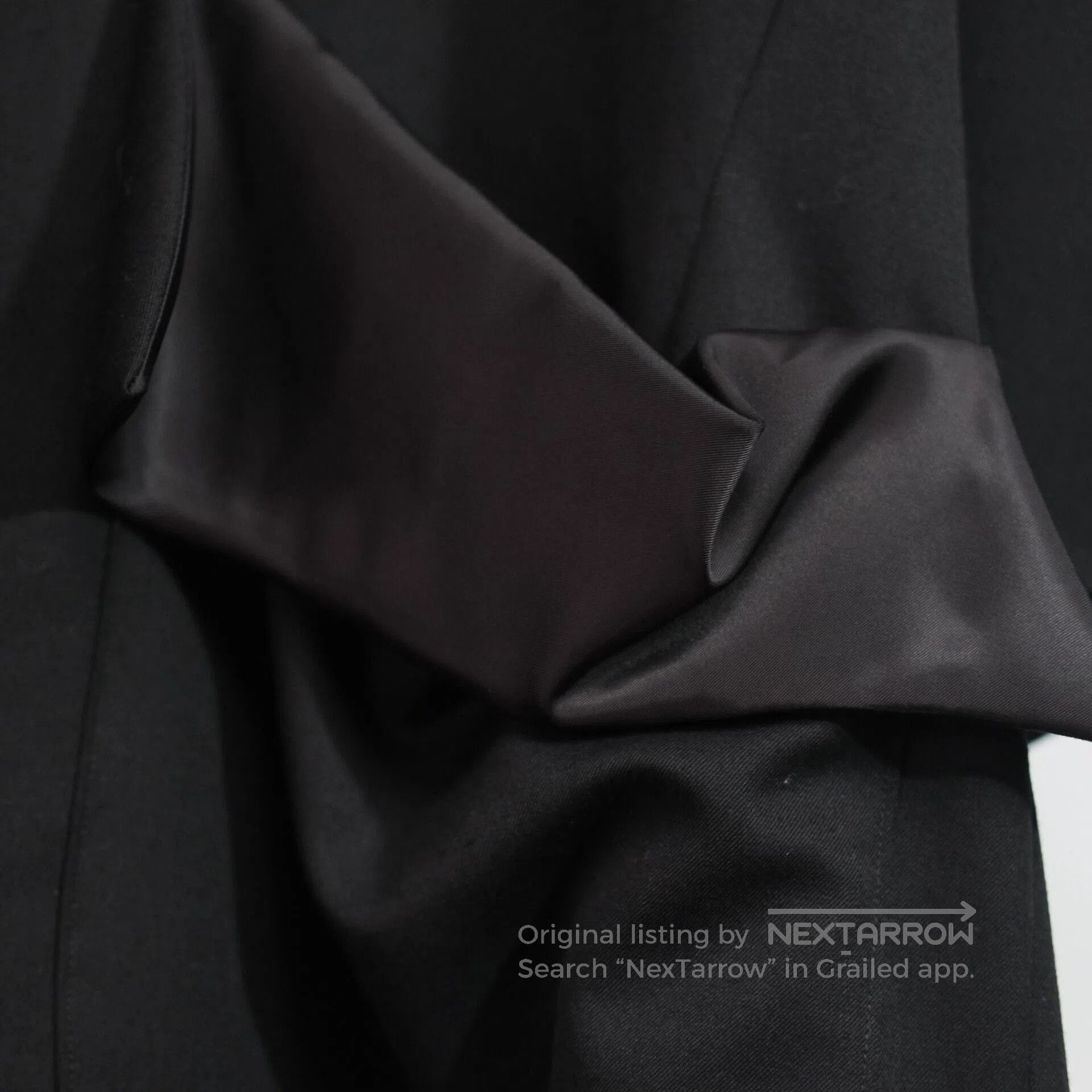 Sulvam Stylish Black Coat by Sulvam. Size US M / EU 48-50 / 2 - 3 Thumbnail