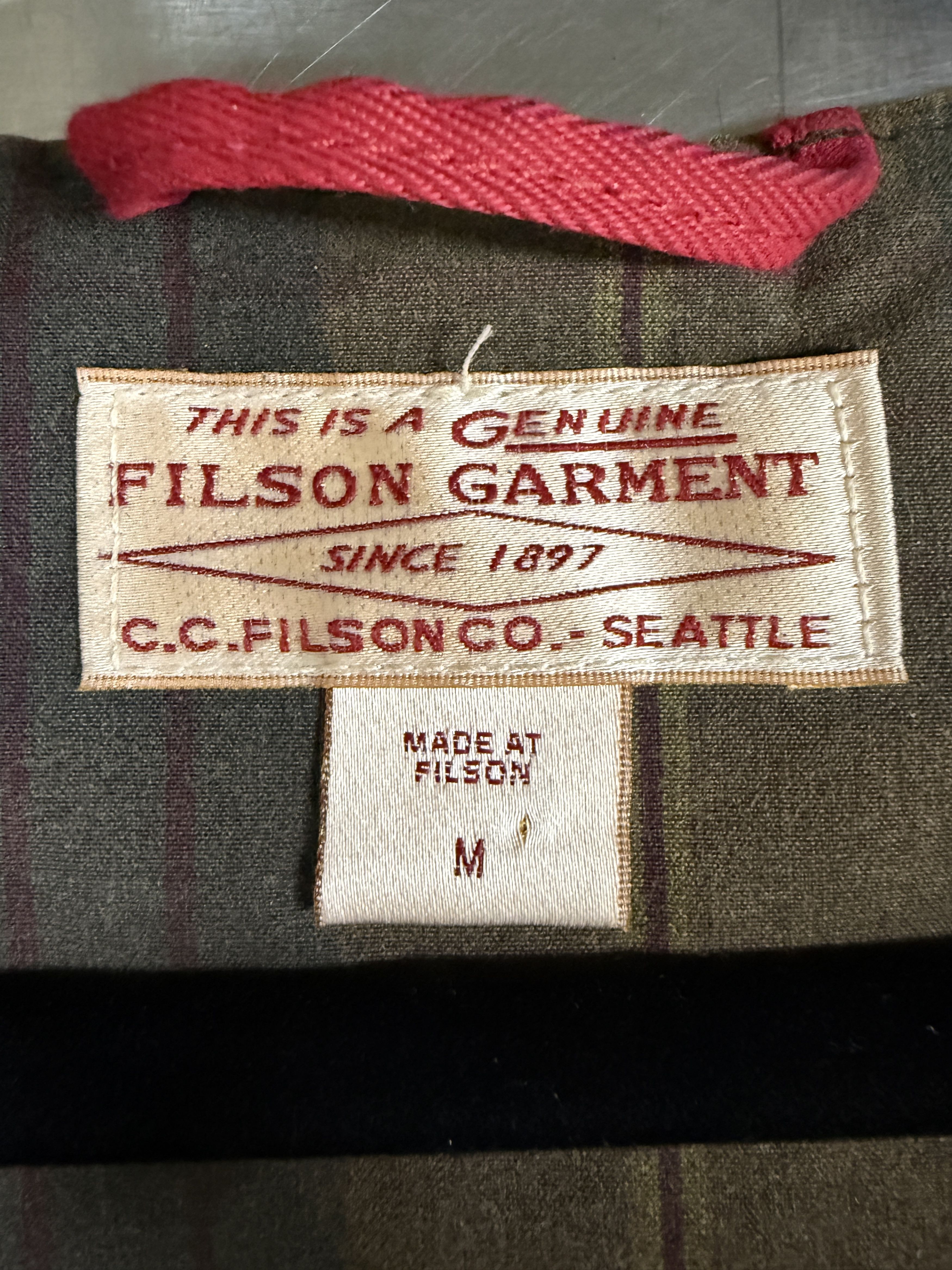 Filson Filson 10423 Guide Vest Waxed Tartan Size US M / EU 48-50 / 2 - 3 Thumbnail